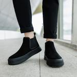 Ботинки Челси мужские черный Shouba - фото 4