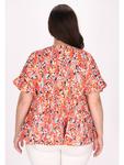 Блуза IZIA Plus Size Blouse, оранжевый - фото 4
