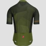 Футболка Castelli Flusso Limited Edition Full-Zip Castelli, Deep Green/Sage/Fiery Red - фото 3