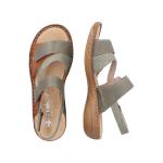 Сандалии с ремешками Rieker, Khaki - фото 11