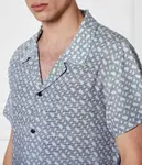 Рубашка стоит Regular fit Boss, фиолетовый - фото 4