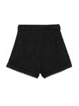 Твидовые шорты Balmain Kids, черный - фото 2