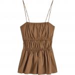 COS Женская майка Brown - фото