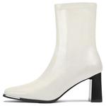 Ботильоны женские Daphne, белый - фото