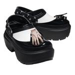 Сандалии clog 'wednesday stomp' Crocs, черный - фото 3