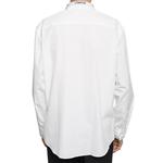 Рубашка мужская белая Burberry, белый - фото 3