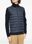 Стеганая куртка в рубчик MONCLER, синий - фото 3