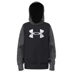 Худи Under Armour Rival Fleece Colorblock Garphic, черный - фото
