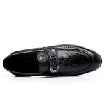 Лоферы мужские черный Zuwudong - фото 3