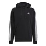 Толстовка adidas Essentials Fleece 3-Stripes, черный - фото