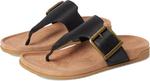 Сандалии VIONIC Emma Thong Sandals, Black Leather - фото