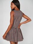 Мини-Платье Meester Show Me Your Mumu, saddle plaid - фото 2