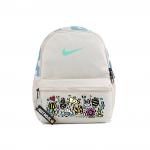 Nike Тканевый рюкзак женский серо-белый - фото