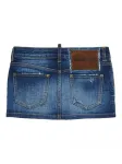 Юбка мини DSQUARED2 KIDS, синий - фото 2