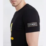 Футболка стандартного кроя Iceberg, черный - фото 4