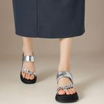 Шлепанцы и сланцы JOSINY Slide Slippers Women's, серебряный - фото 14