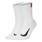 Носки Nike Court Multiplier Cushioned Crew Sock, белый - фото