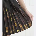 Атласная юбка Versace, черный - фото 3