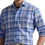 Клетчатая рубашка Polo Ralph Lauren, синий - фото 6