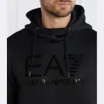 Толстовка обычного кроя Ea7, черный - фото 4