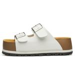 Тапочки-слайды женские AU&MU, White - фото