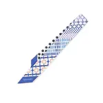 Ferragamo Шёлковый шарф, Blue - фото 2