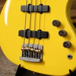 Valiant Guitars Валиант Гитарс Мини Бас-4 Желтый - фото 7