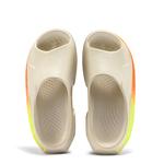 Слайдеры унисекс белый/песочный серый/черный BIGWASP, белая цапля/неоновый зеленый/неоновый розовый - фото 6