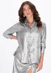 Faina Блузка в серебристом цвете - фото 2