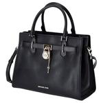 Средняя кожаная сумка-мессенджер Hamilton MICHAEL KORS - фото 2