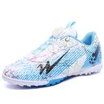 Детские футбольные бутсы для детей Binary, белый/синий - фото 2