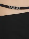 Мини юбка с логотипом Hugo, черный - фото 4
