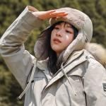 Хлопковая унисекс шапка-ушанка CAMEL, цвет хаки - фото 7