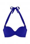 Верх бикини LISIA Pain de Sucre, металлик синий - фото 8