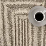 Ковер Stoic Wool Area Rug nuLOOM, 152x244 см, бежевый - фото 8