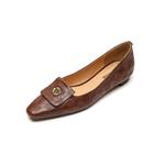 Повседневные туфли на каблуке 2 см Women's Echo&yolo, экрю - фото 2