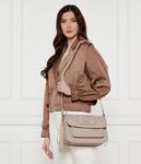 Сумка женская Liu Jo через плечо с перфорацией, бежевый - фото 2