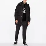 Пальто-парка мужское черное Armani Exchange, черный - фото 2