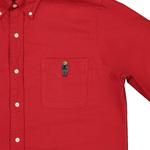 Polo Ralph Lauren Мужская красная рубашка - фото 5