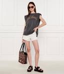 Джинсовые шорты Relaxed fit Patrizia Pepe, белый - фото 2