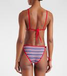 Полосатый топ бикини Via Jade Swim, Red/Navy Stripe - фото 3