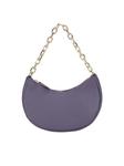 Кожаная сумка через плечо Faina, сиреневый - фото