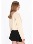 Женский свитер бежевого цвета myMo - фото 4