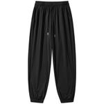 Повседневные брюки унисекс Doraemon, Черный (Ледяной шелк) - фото