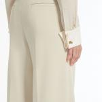 MaxMara Рубашка Women's Ecru Lapel Moderate Others - фото 7