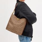 COACH Ивовая наплечная сумка - фото 7