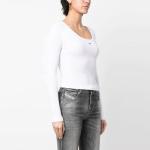 Балетка D топ с длинными рукавами DIESEL, белый - фото 5