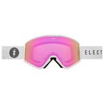 Лыжные очки kleveland s матовый белый розовый хром Electric - фото 4