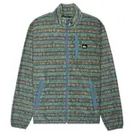 Флис Quiksilver No Destination full zip, зеленый - фото