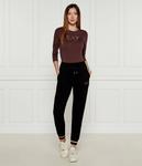 Блуза EA7 Regular Fit, бордо - фото 2